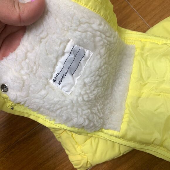 Vintage 80s Arctic Expedition yellow pastel duck applique 12 months Snow suit - Picture 8 of 11